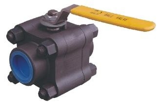 3Cs Side Entry Actuated Ball Valve Floating Type Butt Welded