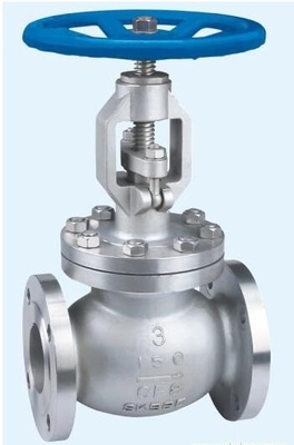 DN100 PN 16 KGF/CM2 Flanged Globe Valve Cast Steel For Water
