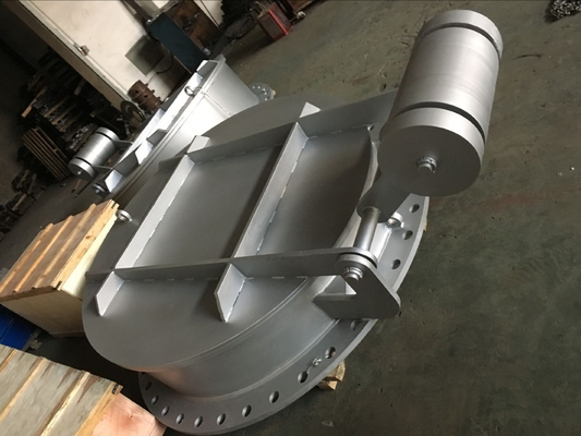 Flap Valve Made By Stainless Steel Water Check Valve F304 Or CF8M Size From DN300 To DN3200