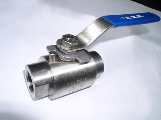 L - Type Floating Ball Valve With Stainless Steel Lever Fire Protection Structure
