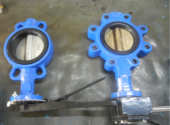 200mm  Butterfly Valves Crane Triple Offset Flanged Resilient Sealing
