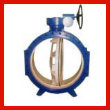 Large Diameter DN2000 Water Butterfly Valves For Oil , Gas , Acid