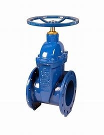 DIN 30677-2 Standard Full Bore Resilient Seated Gate Valve Epoxy Coating