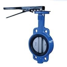 Metal Seated Cast Iron Butterfly Valves With Pneumatic Actuator D373H-10K