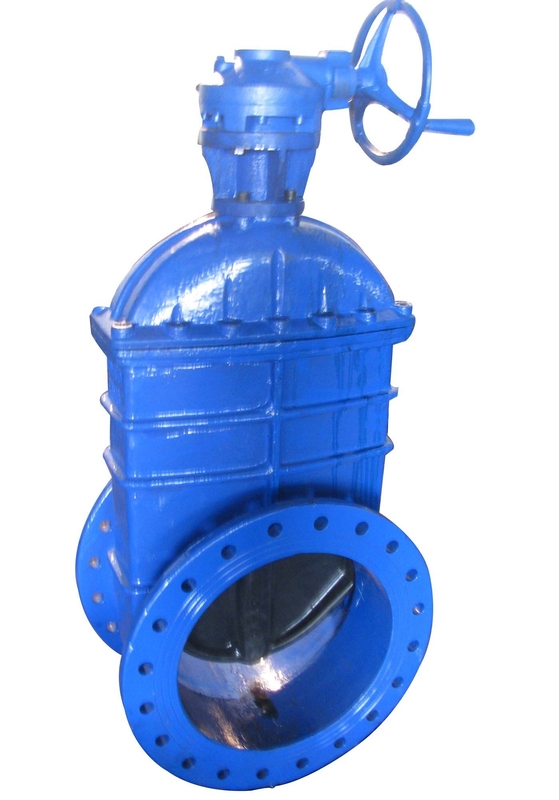 Flanged Resilient Seated Gate Valve 32’’ Horizontal With Gearbox And