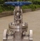 Welded Connecting Ductile Iron Gate Valve Non Rising Stem Type
