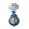 Wafer Type Electric Butterfly Valve DN 250mm For Drink Water / Air
