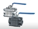 Water ASTM A 105 Threaded Floating Ball Valve Full Bore Ball Valve With  Seat