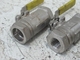 Water / Oil / Gas Full bore Floating Ball Valve As NACE Compliance , Size By  1/2" # 800 SW