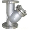 PN16 Raised Face Flange End Industrial Water Strainers Cast Steel Body With 40 Microns SS304 Filter Element