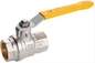 Brass Floating Ball Valve Nickel plated , full bore working Temp. -20 up to 140c size from ½” up to 2”