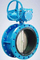 Flanged Resilient Sealing Stainless Steel / Ductile Iron Butterfly Valve 1.0MPa / 1.6MPa
