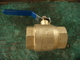 Full Bore Type Floating Ball Valve For Cold Water Tank Copper Material