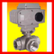 Vertical 3 Way Ball Valve / Stainless Steel Ball Check Valve Durable