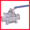 API 608/ DIN/ BS/JIS Floating Ball Valve For Water , Gas , Oil Control