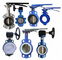 WRAS / API 609 / AWWA Wafer Butterfly Valves With Electric Actuator 1.0MPa / 1.6MPa