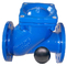 Industrial Horizontal Ball Check Valve For Sludge Pump / Low Pressure Drop Check Valves