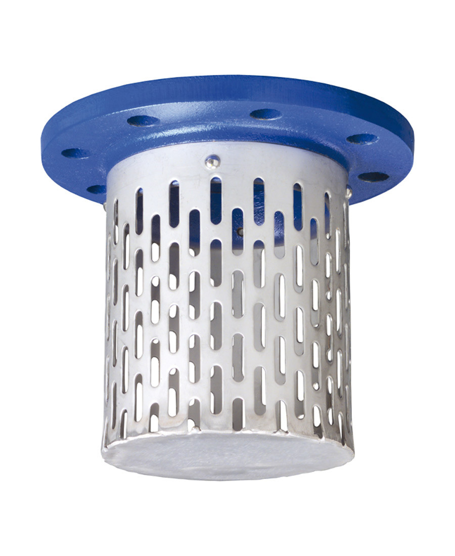 Inlet Filter Flanged Suction Strainer , Stainless Steel Basket Strainer