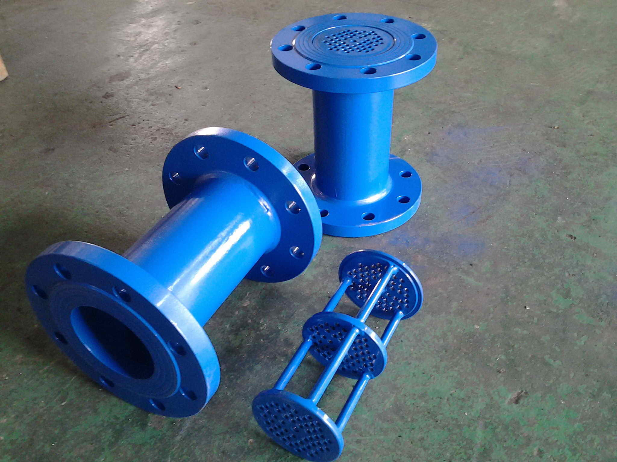GGG40 Epoxy Coating Industrial Water Meter Strainer / Filter DN50 DN300