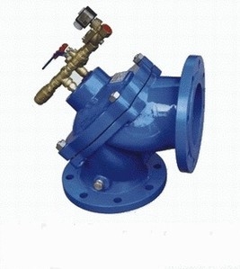 Angle Type 300mm Pressure Reducing Valves Lightweight Diaphragm Sludge