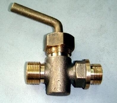 1/2&quot; Flanged Ball Valves Fluid Handled Fire Water Bronze B61 Bonnet