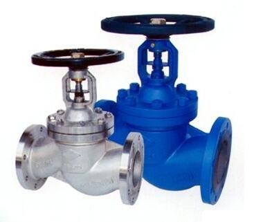 Globe Soft Seated Stop Valves PN 16 , Flanged Globe Valve Ends DIN 2533 Face To Face