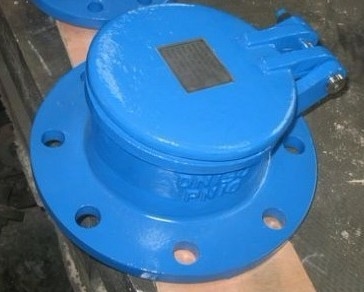 Water / Oil Ductile Iron Swing Check Valve With Epcoy Coating And Bronze Seat