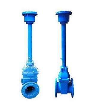 DN 40 ~ DN 1200 Resilient Seated Gate Valve 0.5 M  ~ 8 M extension length