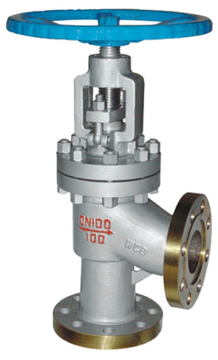 High Pressure Angle Globe Valve For Acid , Water , Sewage Control