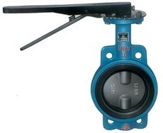 Double Eccentric Wafer Butterfly Valves Stainless Steel DN80 Motorized