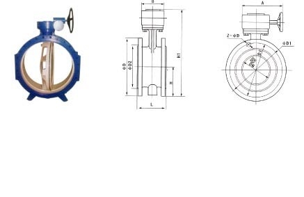 4 Inch Tri Eccentric Butterfly Valve , Pneumatic Butterfly Valve Sanitary