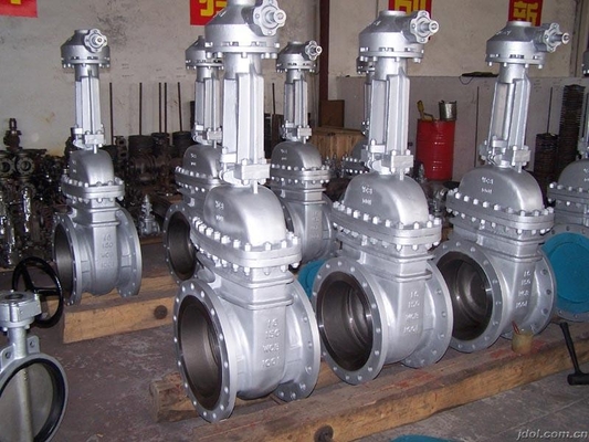 Powerful 48 Inch Gate Valve / Flange End Stainless Steel Gate Valve