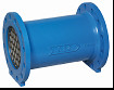 Low Pressure Loss Flow Straightener Strainer , Limiting Impact Of  Turbulences