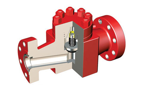 Vertical Stainless Steel Ball Check Valve One Way Corrosion Resistance