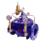 High Sensitivity Water Pressure Reducing Valves / Regulator , Pilot Operated