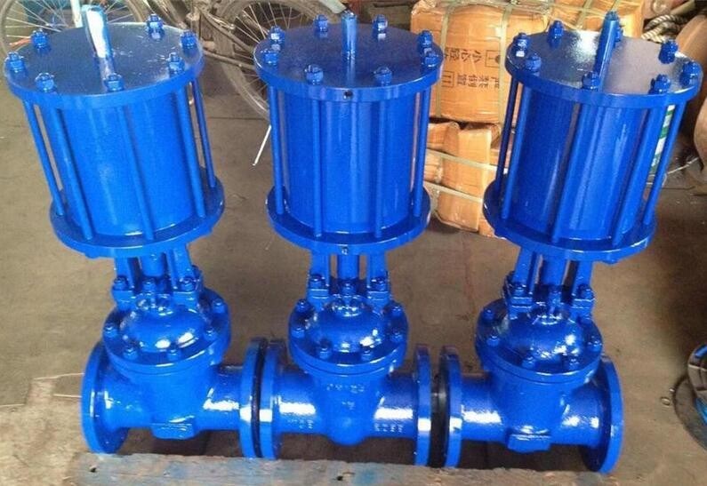 Pneumatic Actuator Gate Valve By Bolted Use For Oil And Gas Etc.,