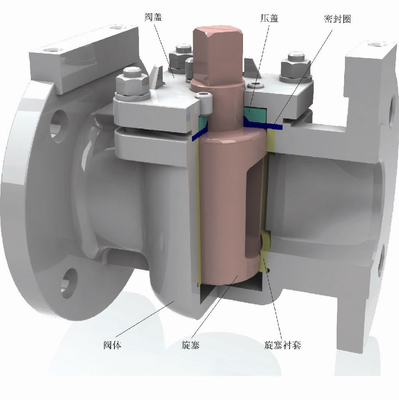 Lever Inverted Pressure Balanced Lubricated Plug Valve CF8-304-CF8M-316