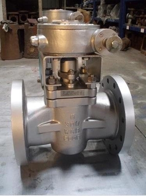 PTFE  Sleeved & Inverted Pressure Balanced Lubricated Plug Valve 316