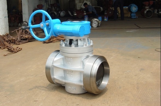 PTFE  Sleeved & Inverted Pressure Balanced Lubricated Plug Valve 316