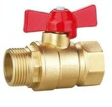 1/2&quot; Flanged Ball Valves Fluid Handled Fire Water Bronze B61 Bonnet