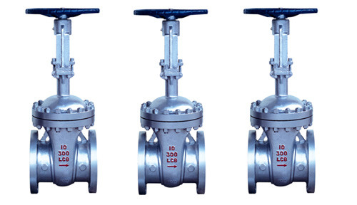 Flanged Cast Steel Gate Valve 6 Inch 150 PSI Wheel Handle Operating Type
