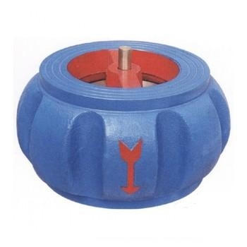 Ductile Iron Nozzle Ball Check Valve DN 600 PN16 With Silence And Wafer