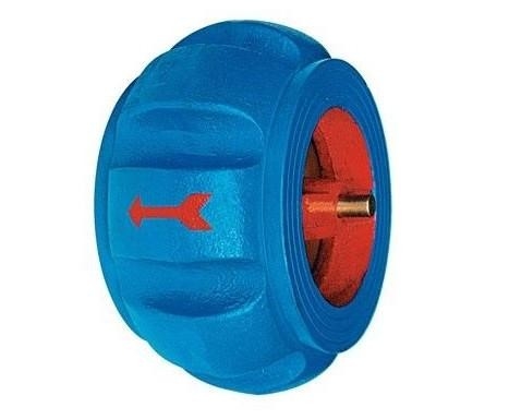 Ductile Iron Nozzle Ball Check Valve DN 600 PN16 With Silence And Wafer