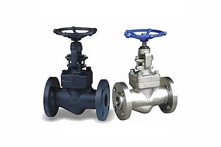 25A 10kg / cm2 x 127L Flanged Globe Valve STS304 HAND WHEEL