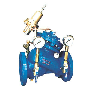 Yx741x Adjustable Pressure Reducing Valves , Sustaining Valves 50 Mm With Pilot