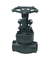 Cast Iron Clamp forged steel gate valve , NPT Threaded End Connect