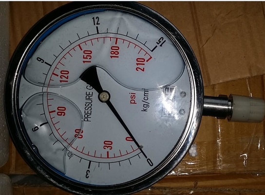 Pressure Gauges Stainless Construction Pressure Reducing Valves 0 – 100 Psi 6” Dial With ½” Gauge Cock