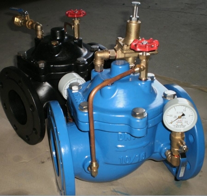 Self Acting Pressure Control Pressure Sustaining Valve For Reducing The Pipeline Pressure