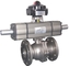 Pneumatic Control Ball Valve DN50 Made By SUS316L Connect By Flange
