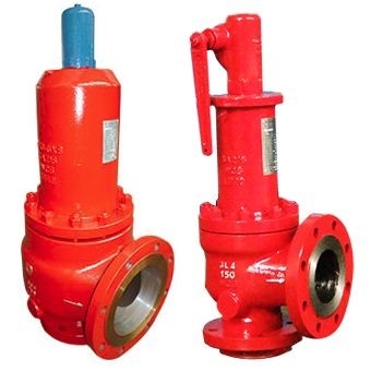 150# Full lift safety valve type Pressure Reducing Valves with Flanged end cast steel body